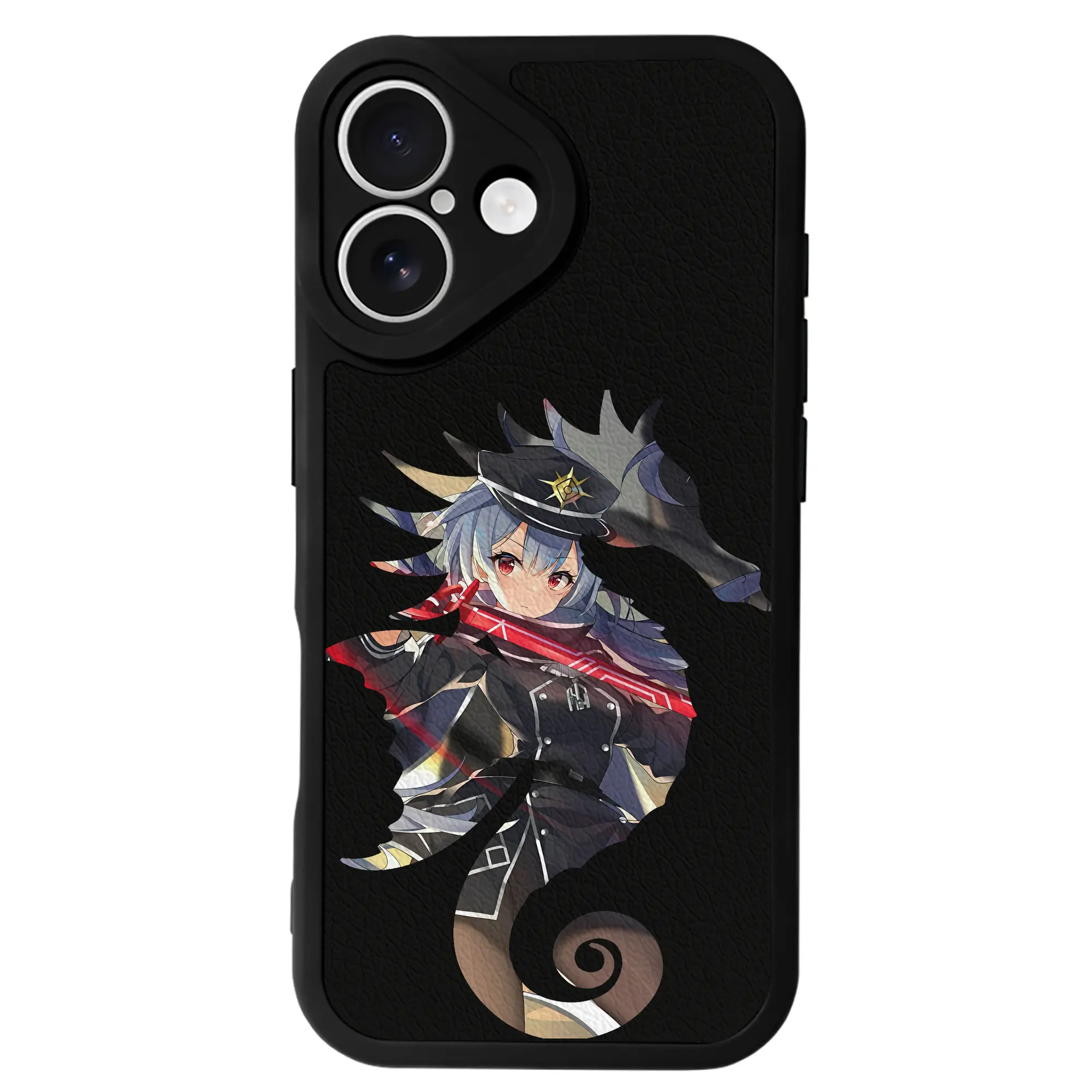 遊☆戯☆王 グッズ,閃刀姫 - IPhone 16シリーズ対応 ・ シリコンスマホケース ・ レザー調 ・ 高精度フィット ・ 耐衝撃 ・ ワイヤレス充電対応 ・ 精密カット